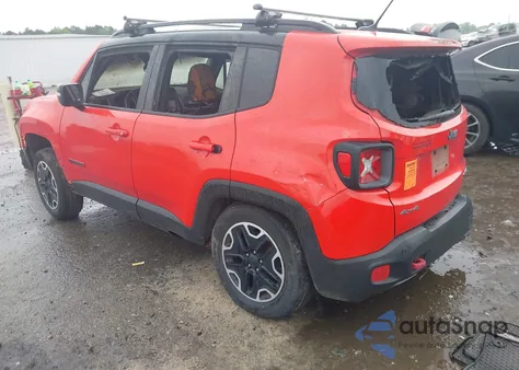 2016 Jeep Renegade Trailhawk z USA, uszkodzony, nr VIN ZACCJBCT8GPD71956